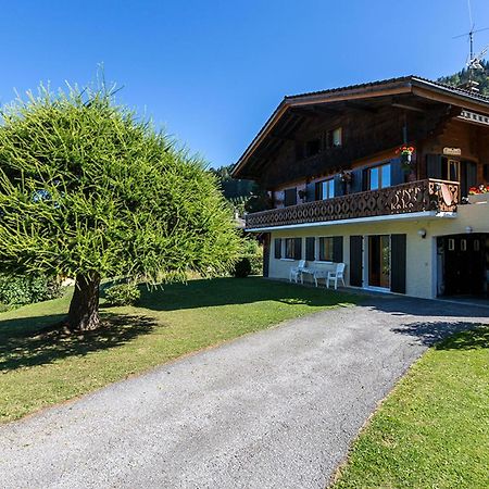 Rez De Chalet Calme Avec Terrasse - 2 Chambres, Proche Pistes A La Clusaz - Fr-1-437-10 Buitenkant foto